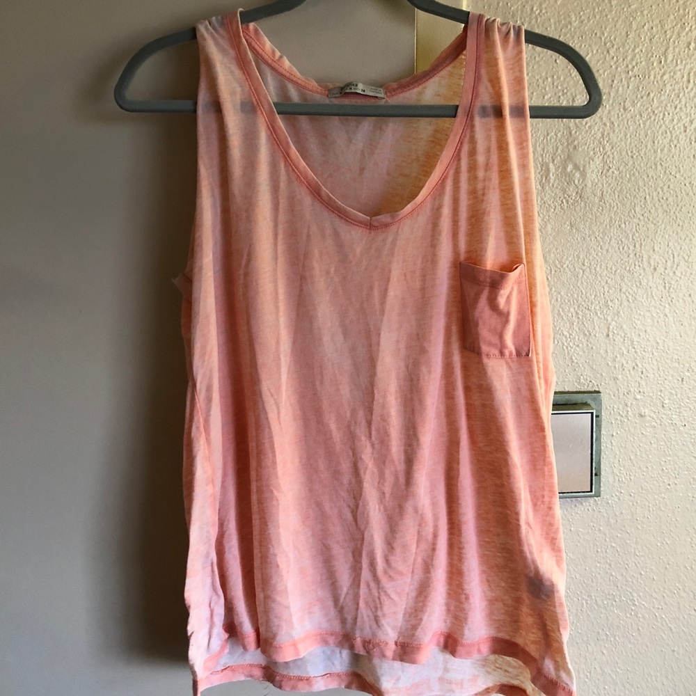 Salmon/coral translucent tank!